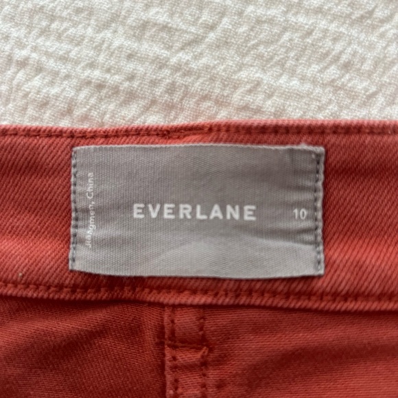 Everlane Women's Cotton Rust Shorts inseam 3 size 10 - Picture 8 of 10